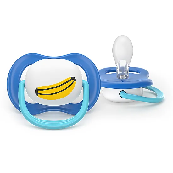 Philips AVENT залъгалки Ultra Air Happy SCF080/26, 6-18м с декорация