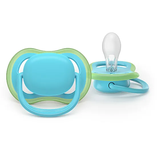 Philips AVENT залъгалки Ultra Air SCF087/10, 6-18м синьо момче