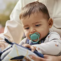 Philips AVENT залъгалки Ultra Air SCF087/10, 6-18м синьо момче