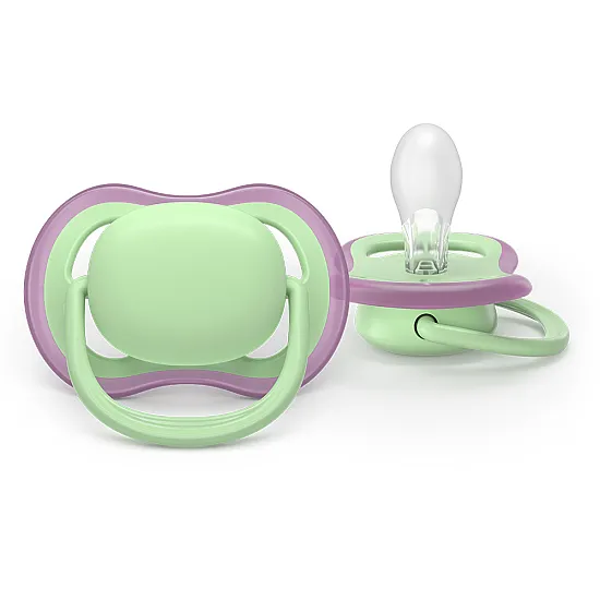 Philips AVENT SCF087/12 Ортодонтични залъгалки Ultra Air 6-18м едноцветни момиче Philips AVENT залъгалки Ultra Air SCF087/12, 6-18м розово момиче