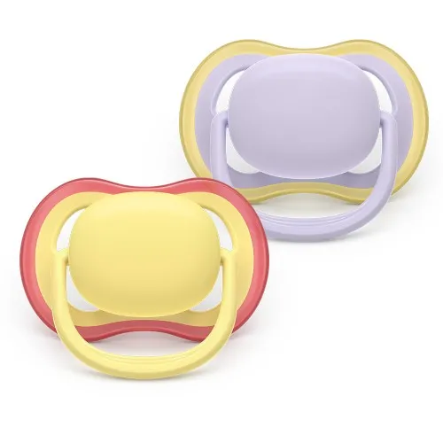 Залъгалки Philips Avent Ultra Air 0-6м пастелни, момиче