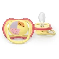 Philips AVENT залъгалки Ultra Air SCF087/04, 0-6м, пастелни, животни, момиче