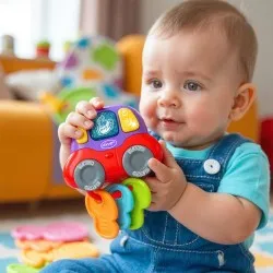 Активна играчка Playgro Ключове със светлина и звуци 6м+ Активна играчка Playgro Ключове със светлина и звуци 6м+
