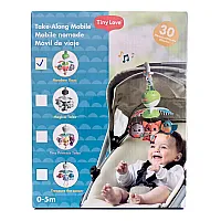 TINY LOVE Музикална въртележка 3в1 Take-Along Mobile Meadow Days