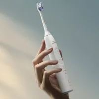 Philips Sonicare series 6500 Електрически звукови четки за зъби HX7419/01 бяла и черна с калъф Philips Sonicare комплект четки за зъби HX7419/01 серия 6500, бяла и черна с калъфи