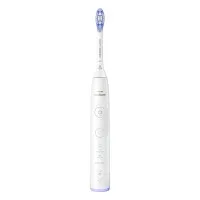 Philips Sonicare series 7100 Електрическа звукова четка за зъби HX7420/02 бяла, зареждащ калъф за път Philips Sonicare Звукова четка за зъби HX7420/02 серия 7100, бяла с калъф