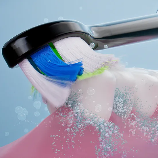 Philips Sonicare Звукова четка за зъби HX7101/01 серия 5300, черна