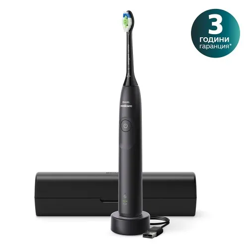 Електрическа четка за зъби Philips Sonicare 5300 HX7101/02 Next Generation черен кутия