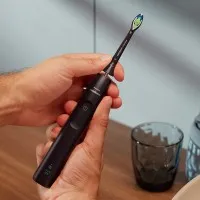 Philips Sonicare series 5300 Електрически звукови четки за зъби HX7109/01 бяла и черна с калъф Philips Sonicare комплект четки за зъби HX7109/01 серия 5300, бяла и черна с калъфи