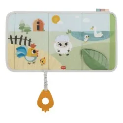 Сензорна играчка Tiny Love 2-in-1 Tummy Time Farmers Funday, 0м+