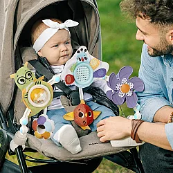 Музикална играчка за количка Tiny Love Sunny Stroll Born to Party, 0м+