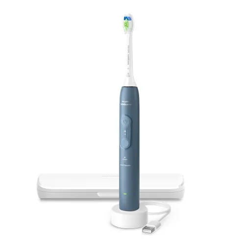 Електрическа четка за зъби Philips Sonicare 4100 HX4043/48 морско син, с кутия