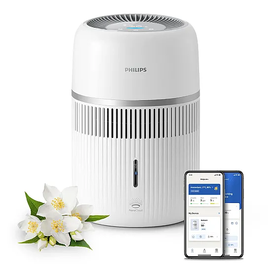Овлажнител за въздух Philips HU4210/04 Series 4000 Овлажнител за въздух Philips HU4210/04 серия 4000 бял