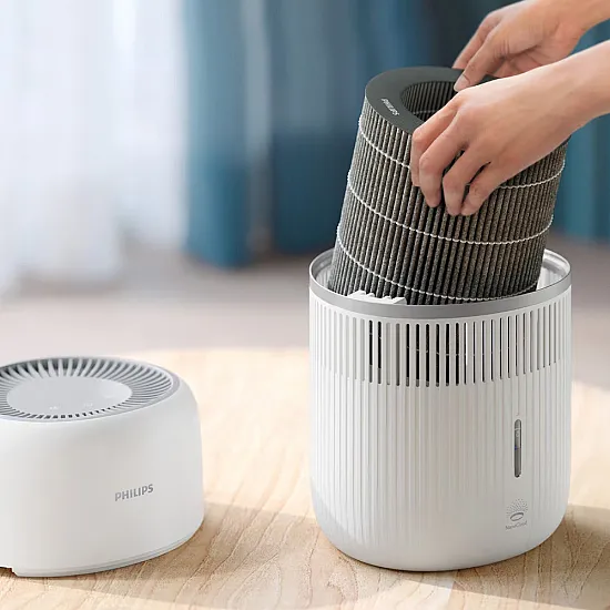 Овлажнител за въздух Philips HU4210/04 Series 4000 Овлажнител за въздух Philips HU4210/04 серия 4000 бял