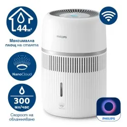 Овлажнител за въздух Philips HU4210/04, серия 4000