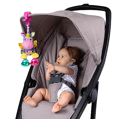 Висяща играчка Еднорог Стела PLAYGRO, 0м+