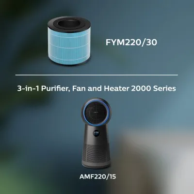 Филтър 3-в-1 Philips NanoProtect HEPA FYM220/30 за пречистватели AMF220