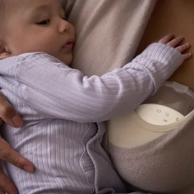 Единична преносима електрическа помпа за кърма Philips Avent Hands-free Natural Care