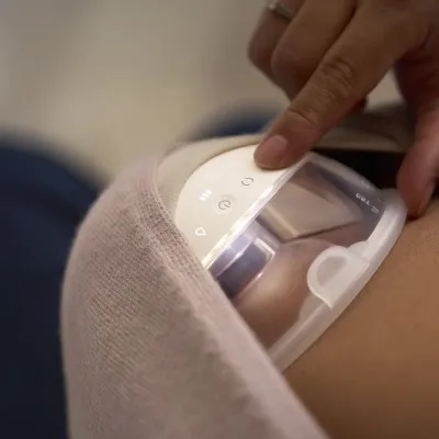 Двойна преносима електрическа помпа за кърма Philips Avent Hands-free Natural Care