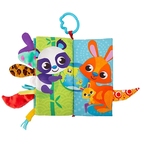 PLAYGRO Сензорна книжка Опашки, 3м+ 0187967