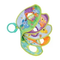 PLAYGRO Текстилна книжка Щастливи у дома с животни за куклен театър, 12м+