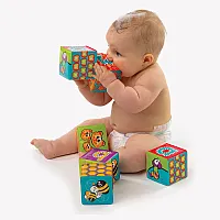 PLAYGRO Меки кубчета за баня (6бр./оп.) 6м+ 0183838 PLAYGRO Меки кубчета за баня (6бр./оп.) 6м+ 0183838