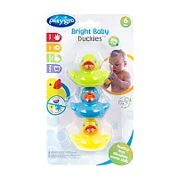 PLAYGRO Цветни патета за баня, 3 бр./оп., 6м+ 0188411