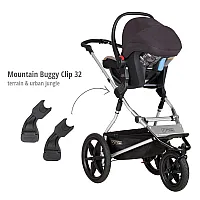 Mountain Buggy Адаптори за столче за кола MB Protect, PT Alpha, Maxi Cosi, Cybex към количка MB Urban Jungle
