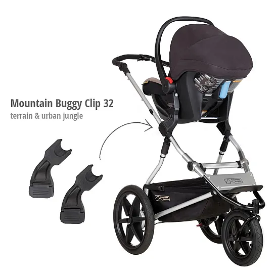 Mountain Buggy Адаптори за столче за кола MB Protect, PT Alpha, Maxi Cosi, Cybex към количка MB Urban Jungle