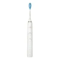 Philips Sonicare Орален душ Power Flosser 3000 Interdental и Звукочестотна четка за зъби Diamond Clean, серия 9000, бяла HX3866/41