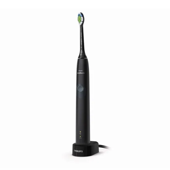 Електрическа четка за зъби Protective Clean Серия 4300, черна Philips Sonicare Звукочестотна четка за зъби ProtectiveClean 4300, черна HX6800/44