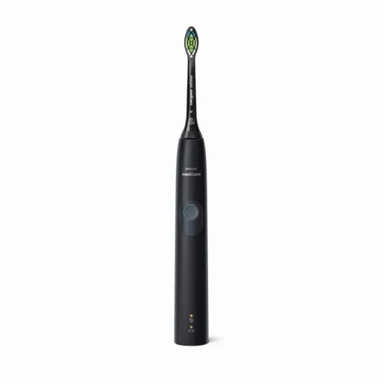 Електрическа четка за зъби Protective Clean Серия 4300, черна Philips Sonicare Звукочестотна четка за зъби ProtectiveClean 4300, черна HX6800/44