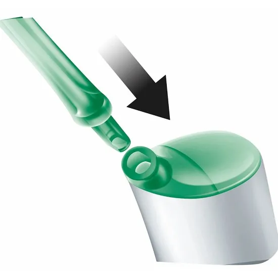 Philips Sonicare Накрайници за система за почистване Airfloss, зелени (2бр./оп.) HX8012/07