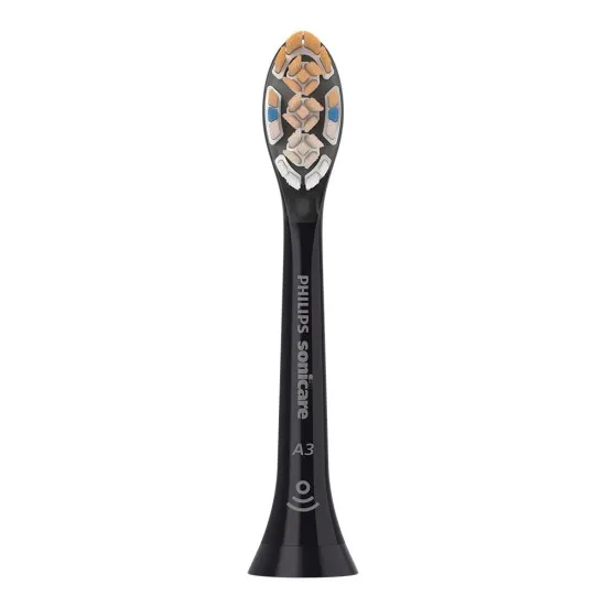 Глава за четка А3 Premium All-in-one Philips Sonicare HX9094/88, черна, 4 бр.