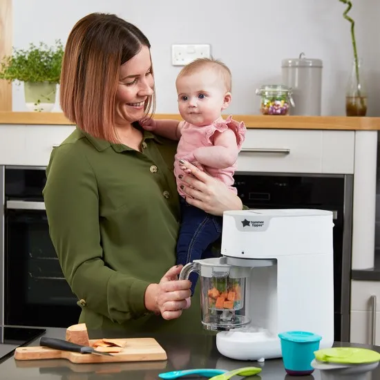 Tommee Tippee Уред за готвене на пара и блендер Quick-Cook 42323851