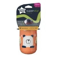 Tommee Tippee SuperStar Неразливаща се чаша с твърд накрайник 390 мл 12м+, BACSHIELD, оранжева