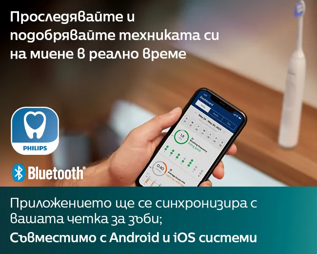 Philips Sonicare Series 6500 HX7419/01 Next Generation с мобилно прложение