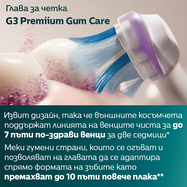 Акумулаторна четка за зъби Philips Sonicare 7100 HX7420/02 Next Generation с два накрайника G3 Optimal Gum Care